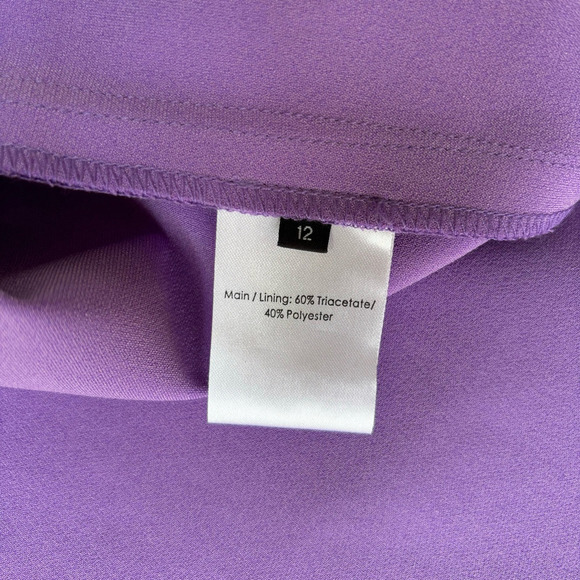 Alex Perry Lavender Strapless Midi Dress US Size 8 Flattering Corset - Picture 6 of 7